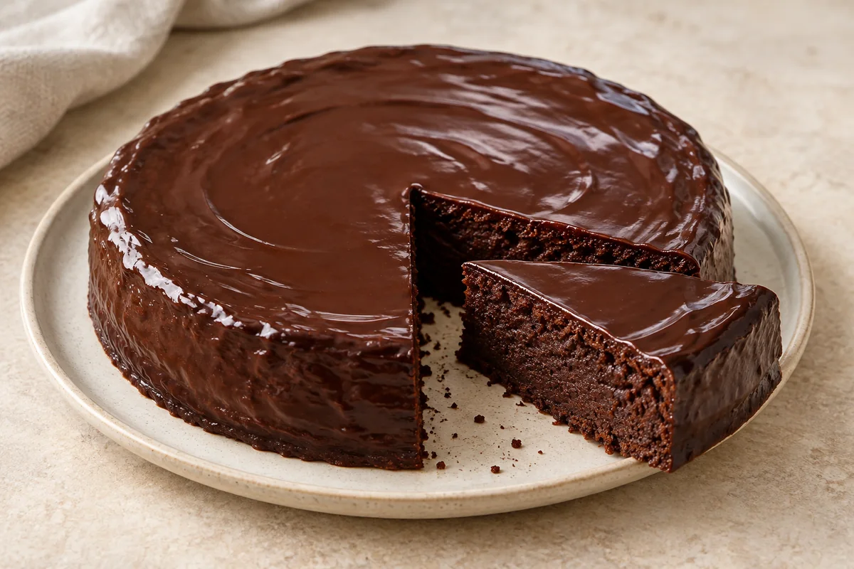 Flourless Chocolate Cake — AI-generated recipe illustration