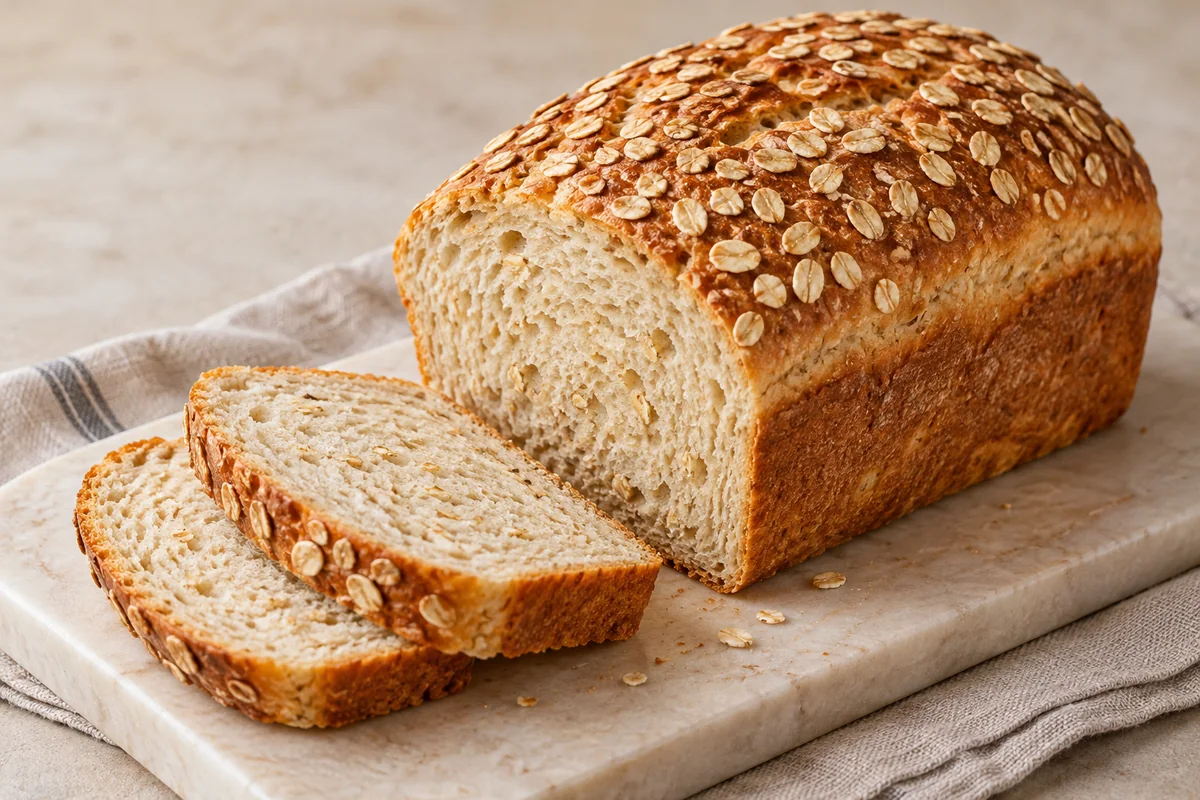 Back-of-the-Bag Oatmeal Bread — AI-generated recipe illustration