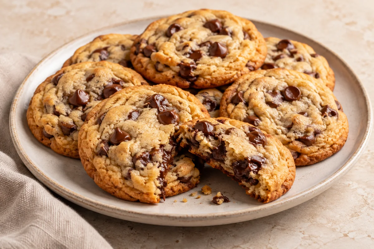 Classic Chocolate Chip Cookies — AI-generated recipe illustration