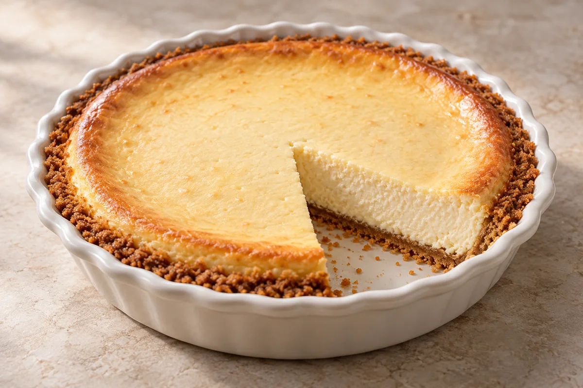 Easy Cheesecake — AI-generated recipe illustration