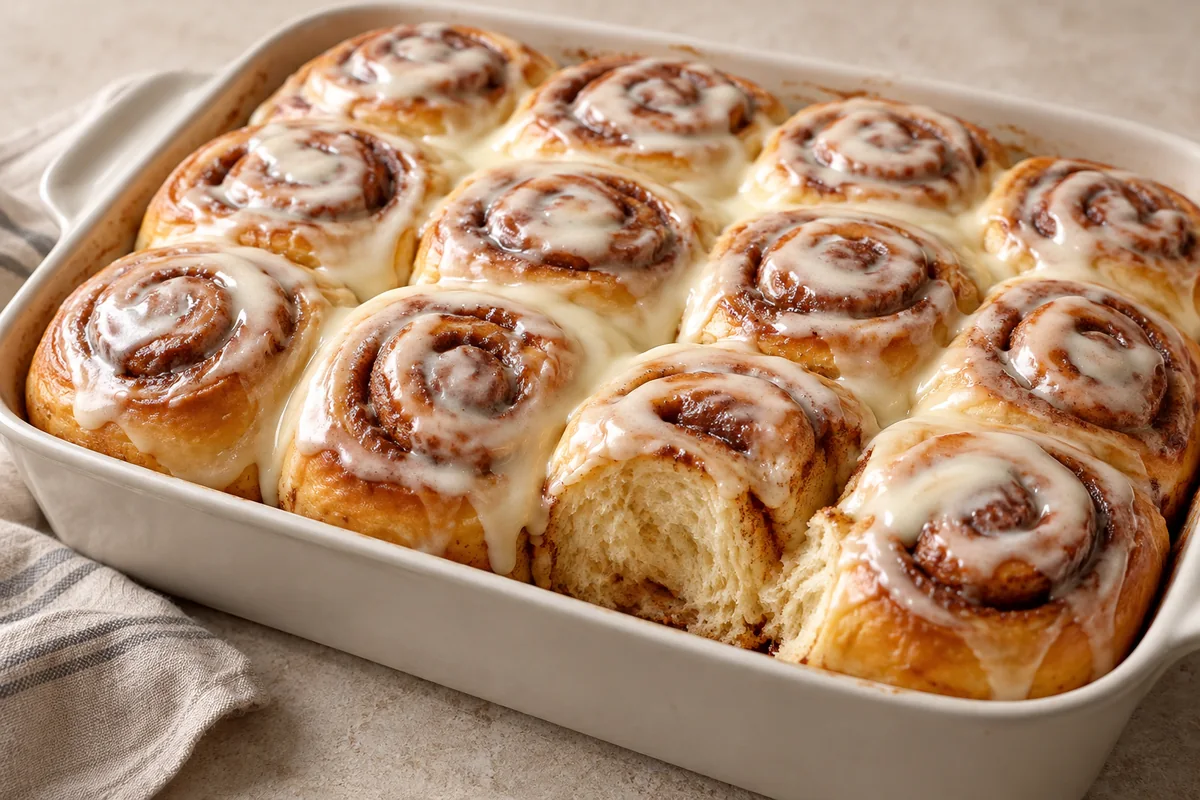 Soft Cinnamon Rolls — AI-generated recipe illustration