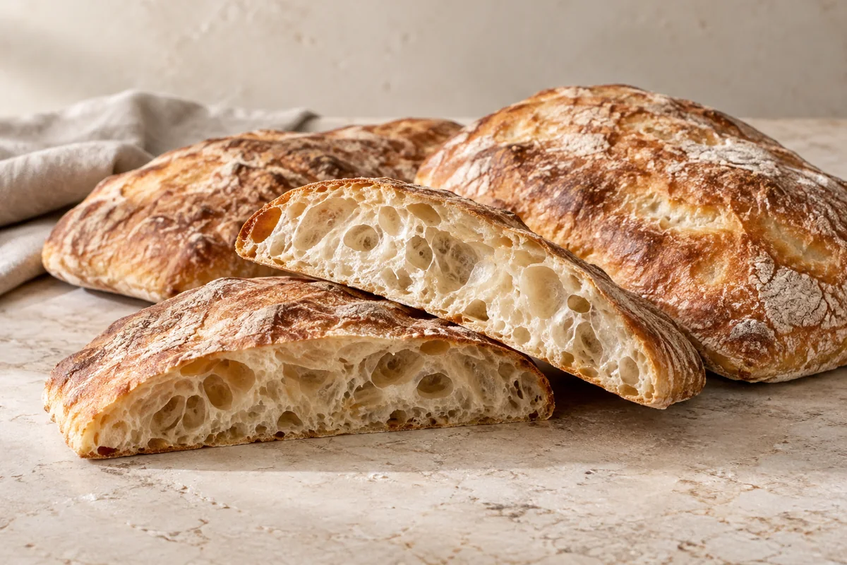 Pan de Cristal — AI-generated recipe illustration