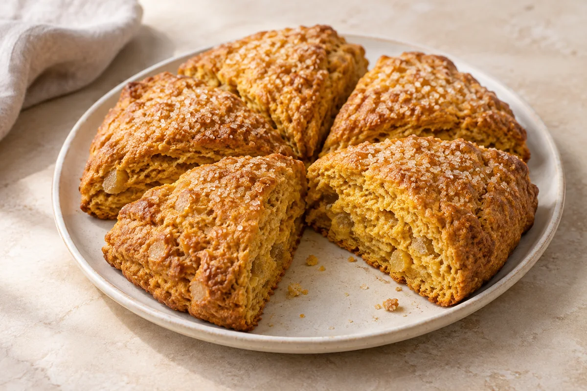 Harvest Pumpkin Scones — AI-generated recipe illustration