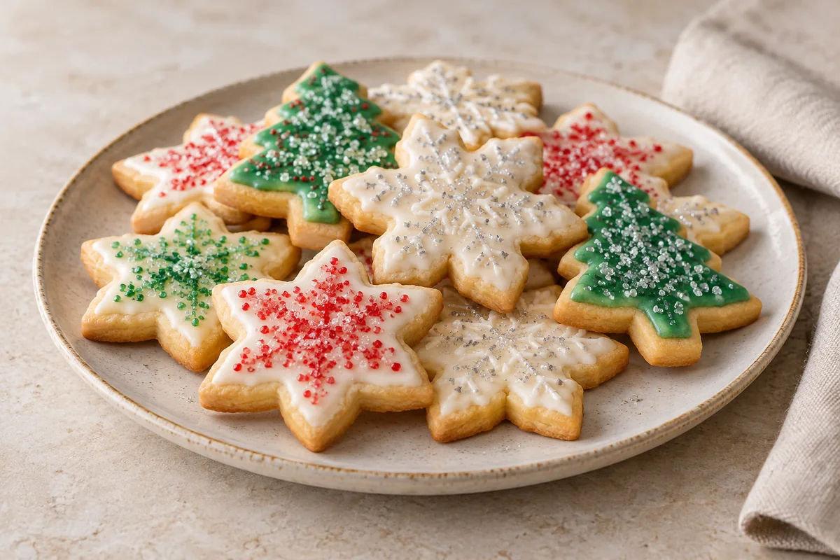 Holiday Butter Cookies — AI-generated recipe illustration