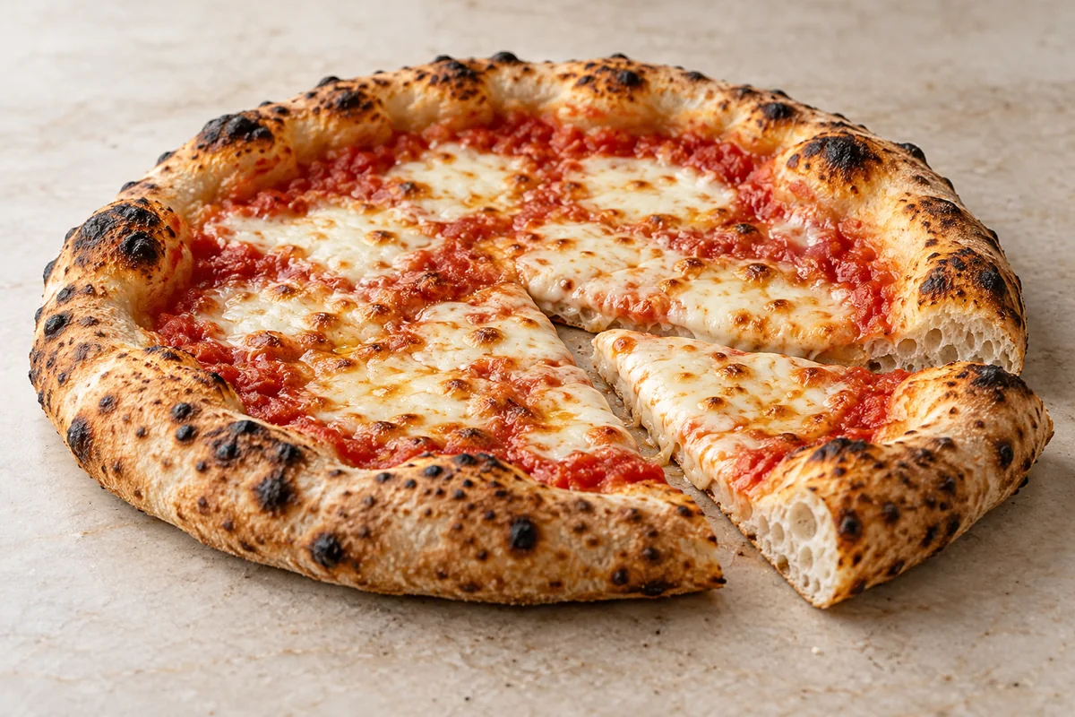 Neapolitan-Style Pizza Crust — AI-generated recipe illustration