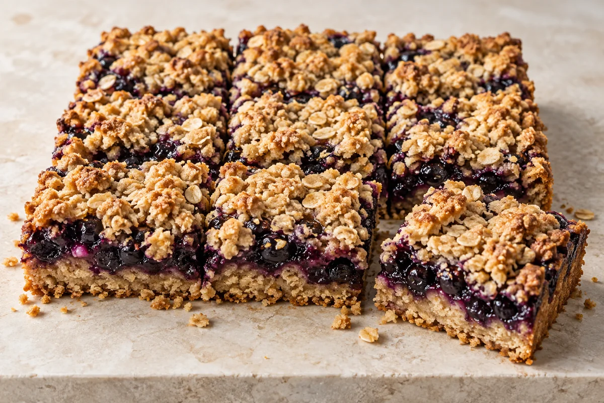 Berry Easy Jam Bars — AI-generated recipe illustration