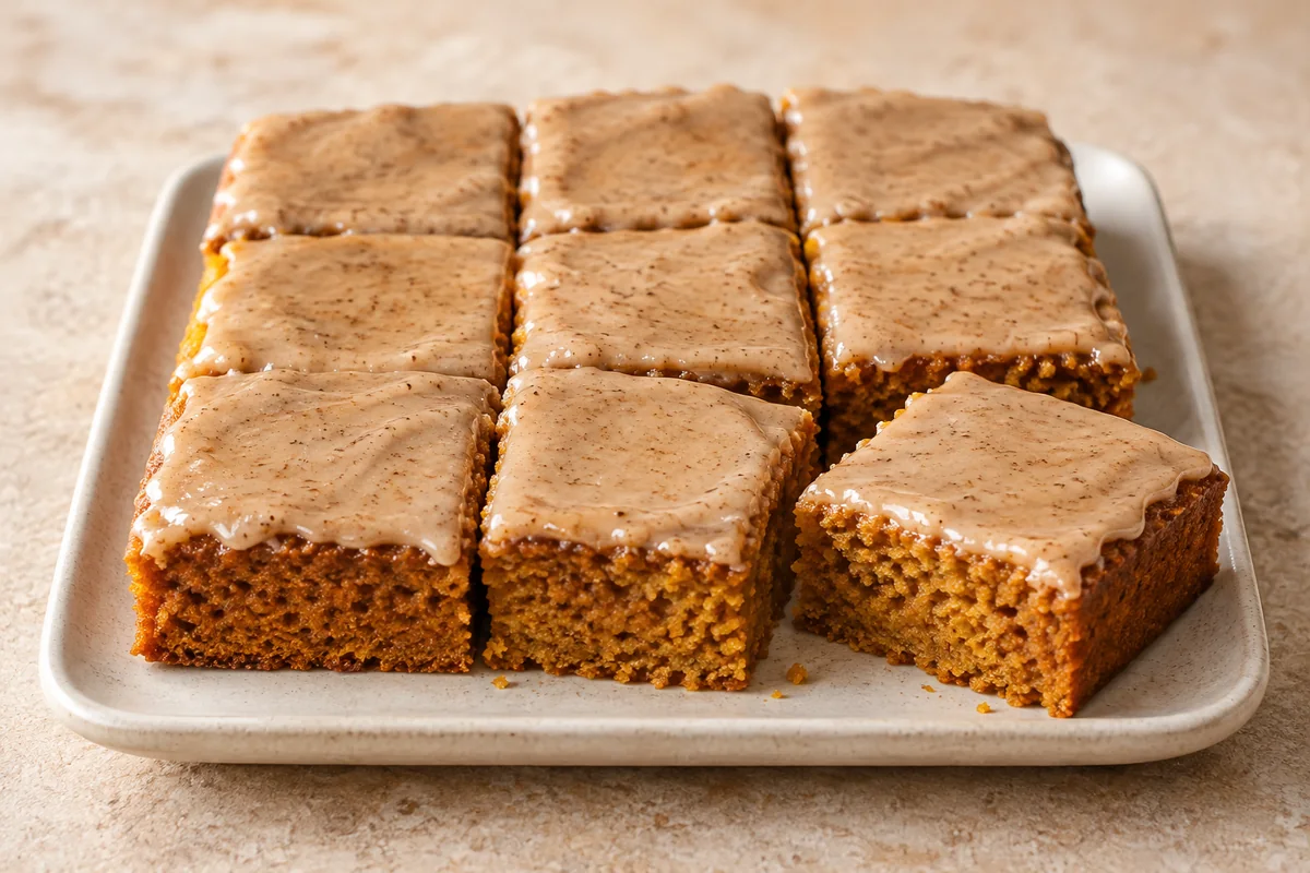 Pumpkin Spice Latte Bars — AI-generated recipe illustration