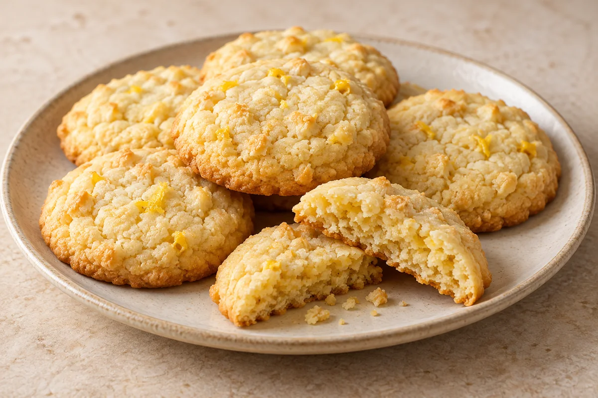 Lemon Cookies — AI-generated recipe illustration
