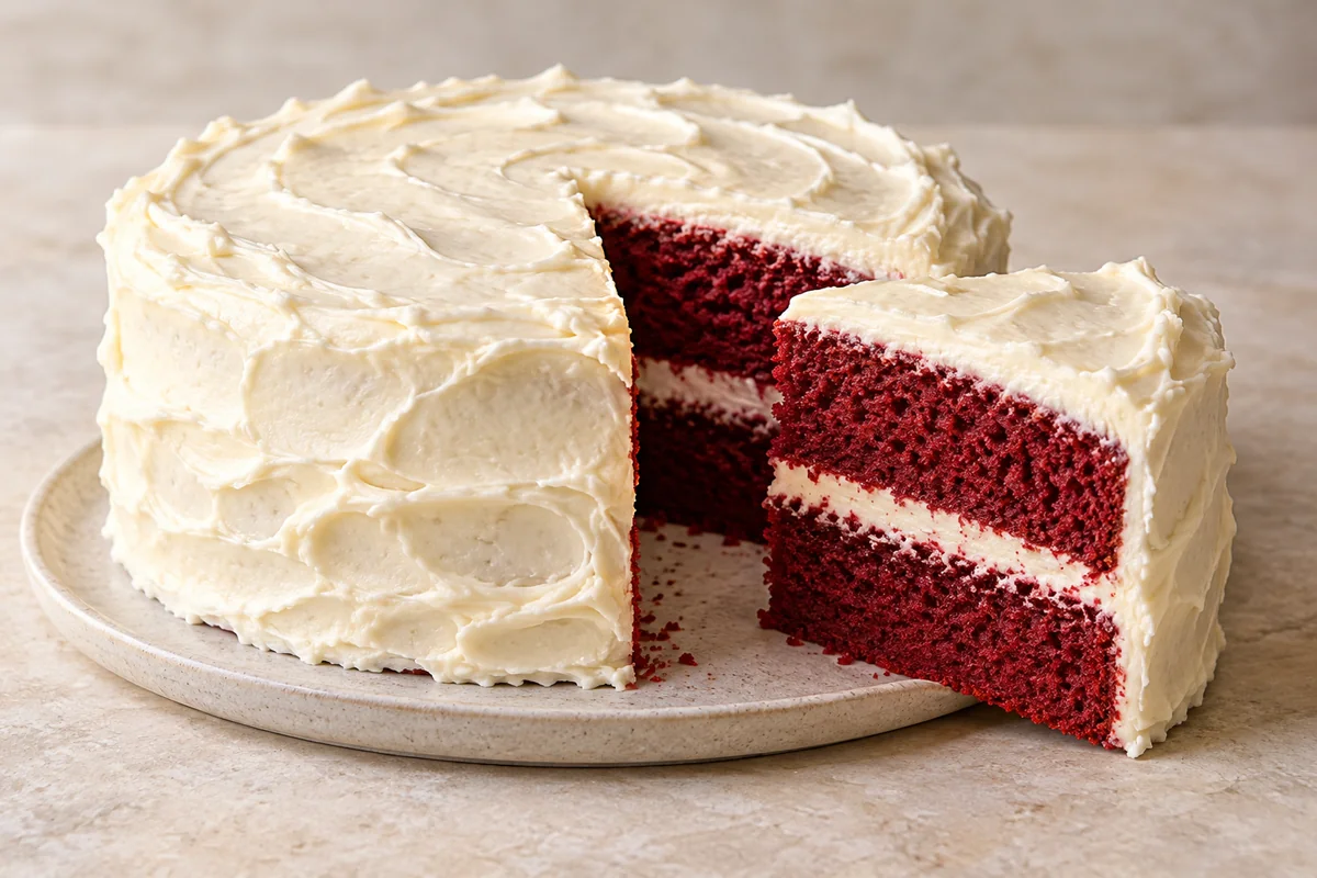 Red Velvet Cake — AI-generated recipe illustration