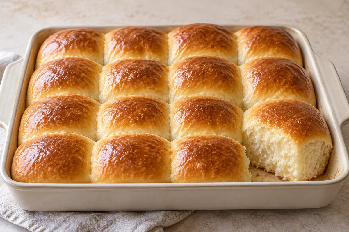 Soft Dinner Rolls — AI-generated recipe illustration