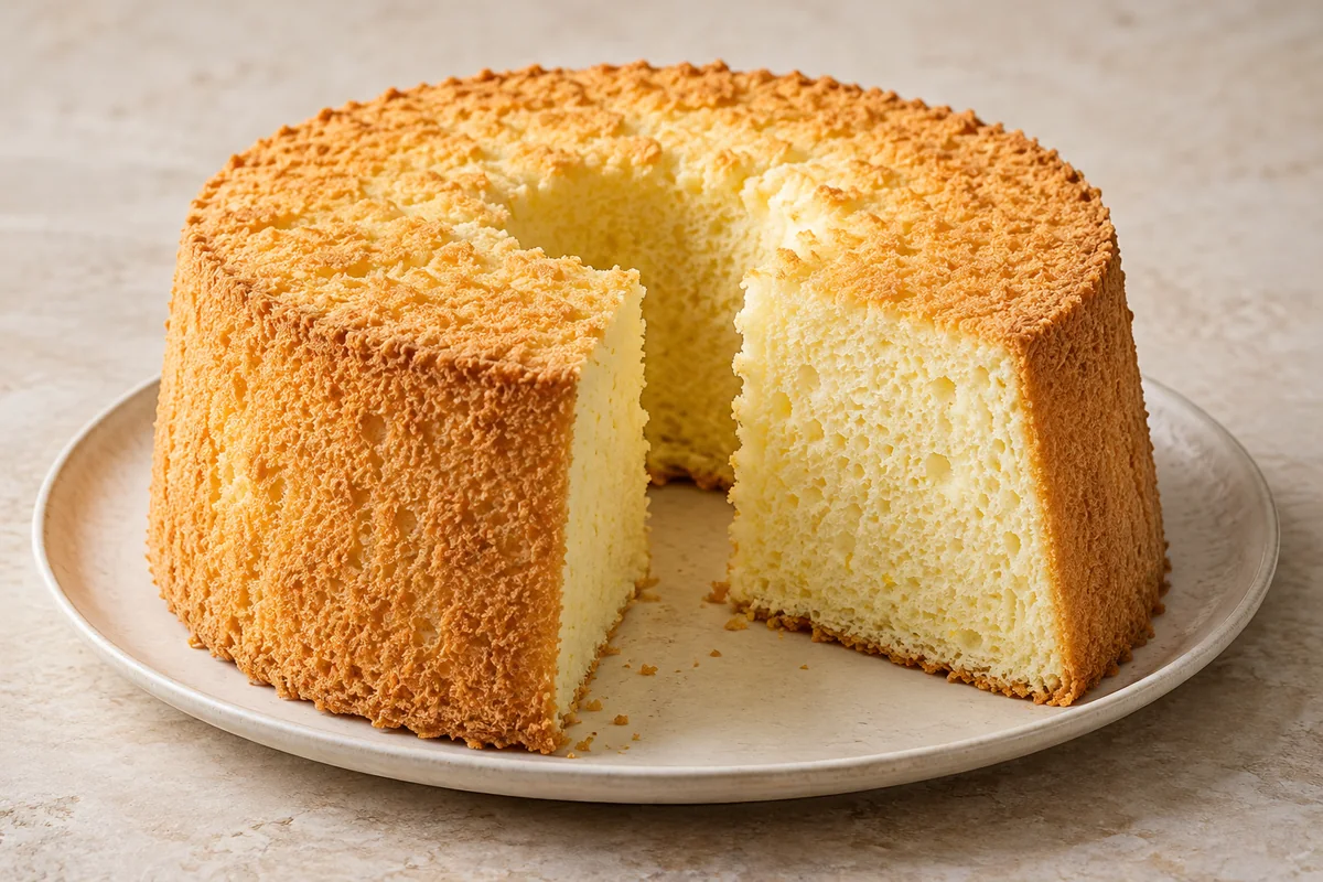 Lemon Chiffon Cake — AI-generated recipe illustration